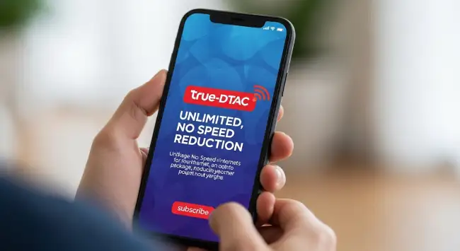 สมัครโปรเน็ตทรูดีแทค ไม่ลดสปีด